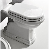 Kerasan RETRO WC kombi misa 38, 5x72cm, zadný odpad, biela 101301