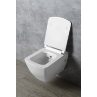 Isvea PURITY WC sedátko, SLIM, Soft Close, biela 40S80200I