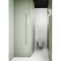 GSI PURA závesná WC misa, Swirlflush, 36x50cm, cenere dual-mat 881617