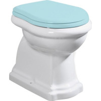 Kerasan RETRO WC misa stojaca, 38, 5x59cm, zadný odpad, biela 101101