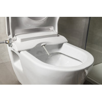 Sapho CLEAN STAR bidetové sedadlo, D-tvar LB402