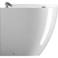 GSI PURA WC misa stojaca, Swirlflush, 36x50cm, spodný/zadný odpad, biela ExtraGlaze 882011