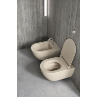 GSI PURA závesná WC misa, Swirlflush, 36x55cm, creta dual-mat 881508