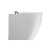 GSI PURA WC misa stojaca, Swirlflush, 36x55cm, spodný/zadný odpad, biela dual-mat 880309