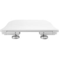 Aqualine VERMET WC sedátko, Soft Close, biela VRS008