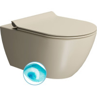 GSI PURA závesná WC misa, Swirlflush, 36x55cm, creta dual-mat 881508