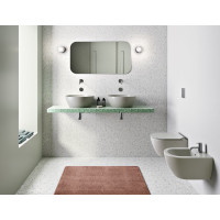 GSI PURA závesná WC misa, Swirlflush, 36x50cm, cenere dual-mat 881617