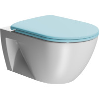 GSI PURA ECO závesná WC misa, Swirlflush, 36x55cm, biela dual-mat 880709