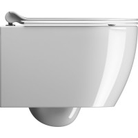 GSI PURA závesná WC misa, Swirlflush, 35x46cm, biela ExtraGlaze 880211