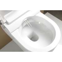 Sapho CLEAN STAR bidetové sedadlo, D-tvar LB402