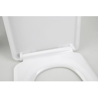 Sapho LENA WC sedátko, Soft Close, antibakteriálna, biela 1703-113