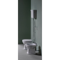 GSI CLASSIC WC misa stojaca, 37x54cm, zadný odpad, biela ExtraGlaze 871111