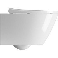 GSI MODO závesná WC misa, Swirlflush, 37x52cm, biela ExtraGlaze 981611
