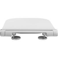 Isvea VEA WC sedátko, SLIM, odnímateľné, Soft Close, biela 40Z80200I-S