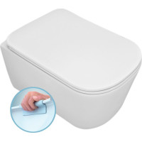 Kerasan TRIBECA závesná WC misa, Rimless, 35x54cm, biela 511401