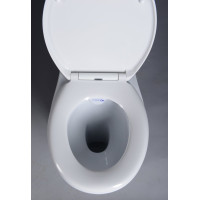 Sapho HANDICAP WC kombi zvýšený sedák, Rimless, zadný odpad, biela K11-0221