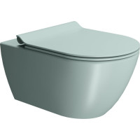 GSI PURA závesná WC misa, Swirlflush, 36x55cm, ghiaccio dual-mat 881515