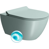 GSI PURA závesná WC misa, Swirlflush, 36x55cm, ghiaccio dual-mat 881515