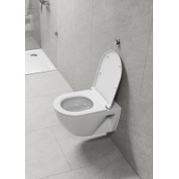GSI PURA ECO závesná WC misa, Swirlflush, 36x55cm, biela dual-mat 880709