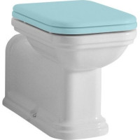 Kerasan WALDORF WC misa stojaca, 37x65cm, spodný/zadný odpad, biela 411601