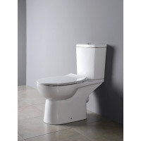 Sapho KAIRO WC kombi, zadný odpad, biela PC105