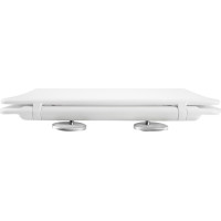 Sapho PACO WC sedátko, SLIM Soft Close, biela PCS1012