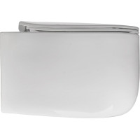 Kerasan NOLITA závesná WC misa, Rimless, 35x55cm, biela 531401