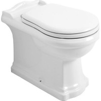 Kerasan RETRO WC misa stojaca, 39x61cm, spodný/zadný odpad, biela 101601