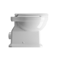 GSI CLASSIC WC misa stojaca, 37x54cm, zadný odpad, biela ExtraGlaze 871111