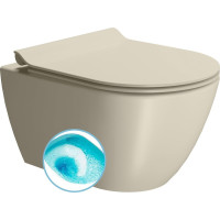 GSI PURA závesná WC misa, Swirlflush, 36x50cm, creta dual-mat 881608