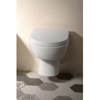Aqualine MODIS závesná WC misa, 36x52cm, biela MD001