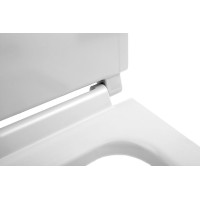 Isvea PURITY WC sedátko, SLIM, Soft Close, biela 40S80200I