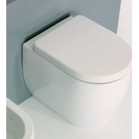 Kerasan FLO WC misa stojaca, 36x51, 5cm, spodný/zadný odpad, biela 311601