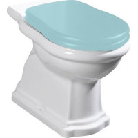 Kerasan RETRO WC kombi misa 38, 5x72cm, spodný odpad, biela 101201