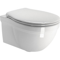 GSI CLASSIC závesná WC misa, 37x55cm, biela ExtraGlaze 871211