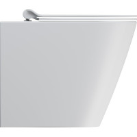 GSI KUBE X WC misa stojaca, Swirlflush, 36x55cm, spodný/zadný odpad, biela dual-mat 941009