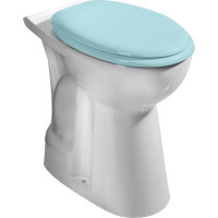 CREAVIT HANDICAP WC misa kombi, zvýšený sedák, spodný odpad, 36, 5x67, 2cm, biela BD305