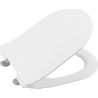 Sapho EDITA WC sedátko, SLIM, Soft Close, biela 1703-458