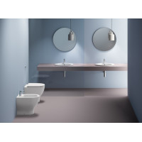 GSI CITY PRE WC misa stojaca, Swirlflush, 35x52cm, spodný/zadný odpad, biela ExtraGlaze 911011