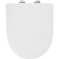 Aqualine JALTA WC sedátko, Soft Close, biela PBS103