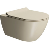 GSI PURA závesná WC misa, Swirlflush, 36x55cm, creta dual-mat 881508