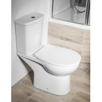 Sapho KAIRO CLEANWASH WC kombi s bidet. spŕškou, zadný odpad, biela PC106