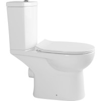 Sapho KAIRO CLEANWASH WC kombi s bidet. spŕškou, zadný odpad, biela PC106
