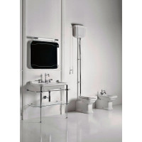 Kerasan WALDORF WC misa stojaca, 37x65cm, spodný/zadný odpad, biela 411601