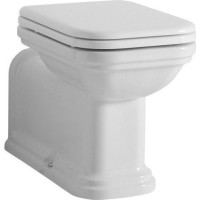 Kerasan WALDORF WC misa stojaca, 37x65cm, spodný/zadný odpad, biela 411601