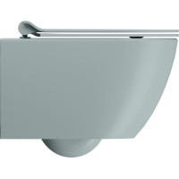 GSI PURA závesná WC misa, Swirlflush, 36x50cm, ghiaccio dual-mat 881615