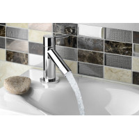Aqualine Stojankový guľový ventil 1/2", 128mm, chróm ZY12045