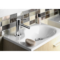 Aqualine Stojankový guľový ventil 1/2", 128mm, chróm ZY12045