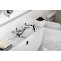 Aqualine VICTORIA stojanková umývadlová batéria, chróm VC02