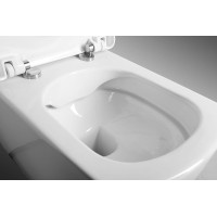 CREAVIT GLANC závesná WC misa, Rimless, 37x51, 5cm, biela GC321